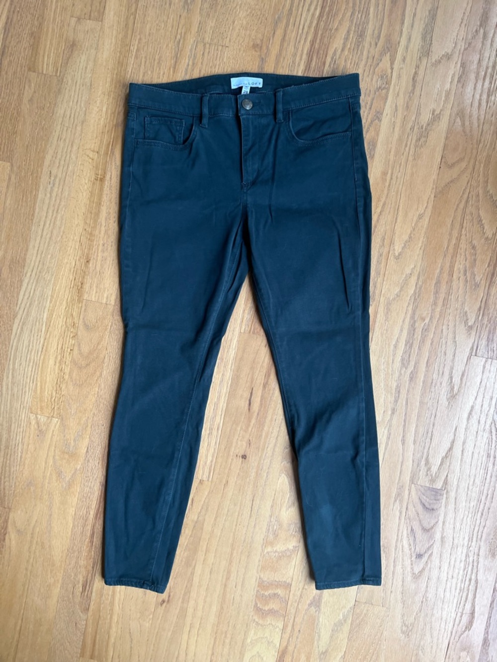 LOFT Dark Green Legging Pants Size 6 (28)